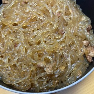 ご飯が進む★鶏ひき肉の和風春雨